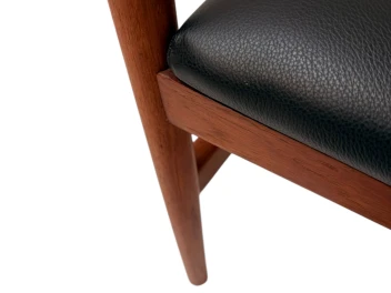 Mid-Century Modern Stool by Hugo Frandsen for Spøttrup Møbler, 1960s